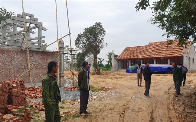 De nghi xu ly nghiem vu chua ‘trieu do’ xay trai phep, lan chiem di tich