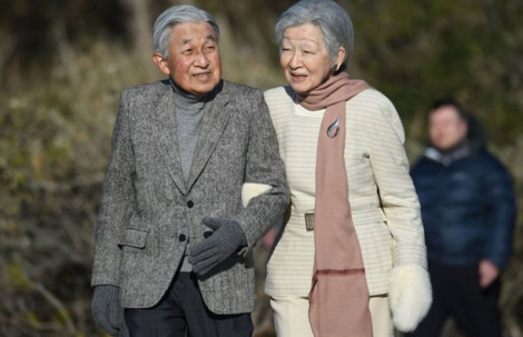 Cựu hoàng Akihito đón sinh nhật lần thứ 86