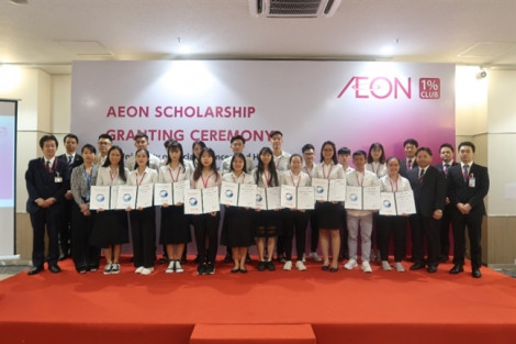 Học bổng AEON chắp cánh ước mơ cho sinh viên Việt Nam
