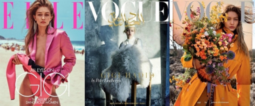 Nhan sắc mỹ nhân chia sẻ danh hiệu 'Người mẫu trang bìa 2019' với Gigi Hadid