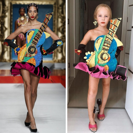 Cô bé 6 tuổi 'cosplay' phong cách thảm đỏ của các mỹ nhân nổi tiếng