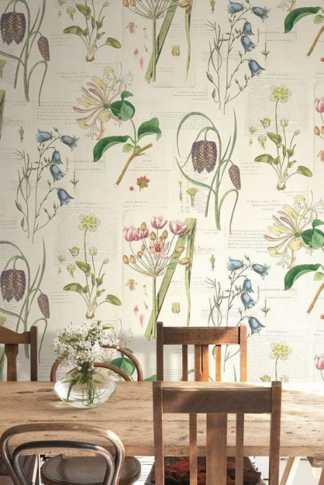 20 ý tưởng trang trí nhà với các bản in thực vật