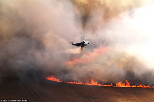 Cháy rừng tại Úc khiến 30.000 du khách mắc kẹt ở vùng du lịch thuộc bang Victoria
