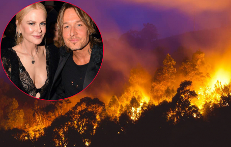 Vợ chồng Nicole Kidman đóng góp hơn 11 tỷ đồng hỗ trợ thảm họa cháy rừng tại Úc