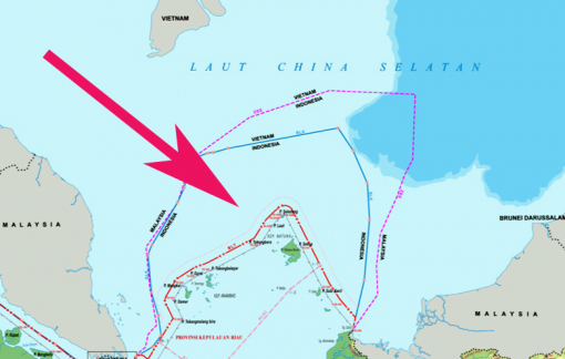 Indonesia cử thêm 4 tàu chiến và hơn 100 ngư dân ra vùng biển nơi Trung Quốc đang xâm phạm