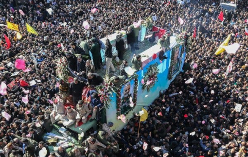 35 người thiệt mạng vì giẫm đạp nhau tại tang lễ tướng Soleimani ở Iran