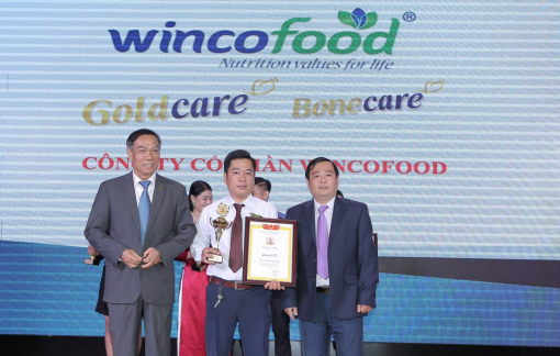 Wincofood nhận Top 10 thương hiệu được tín nhiệm 2020