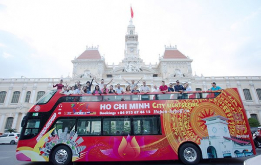 Xe buýt 2 tầng tại TPHCM chưa chạy đã có khách từ 60 nước đặt tour