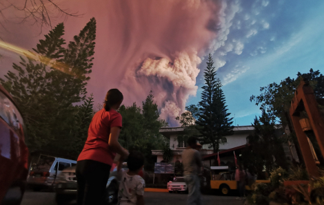 Philippines lo ngại thảm họa núi lửa Taal