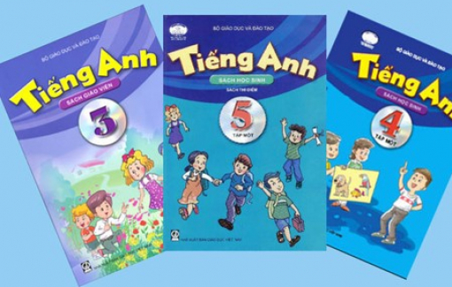 6 sách giáo khoa tiếng Anh lớp Một vừa được phê duyệt