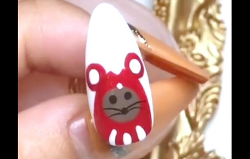 Clip: Cách vẽ những mẫu nail hình chuột đáng yêu chào xuân Canh Tý 2020