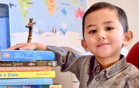 Cậu bé 3 tuổi gốc Malaysia lọt vào nhóm 2% người thông minh nhất thế giới