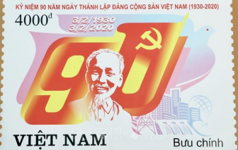Phát hành bộ tem 'Kỷ niệm 90 năm thành lập Đảng Cộng sản Việt Nam'