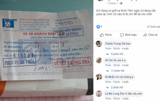 Nhiều người dân ở Quảng Ngãi ‘khóc ròng’ vì mua phải vé xe giả: Một đối tượng bị xử lý