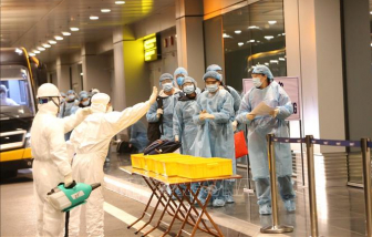 30 công dân Việt Nam từ Vũ Hán đã trở về nước