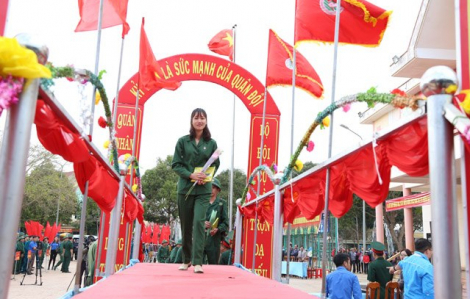 Chia sẻ của nữ tân binh duy nhất tại Đắk Lắk trong ngày lên đường nhập ngũ
