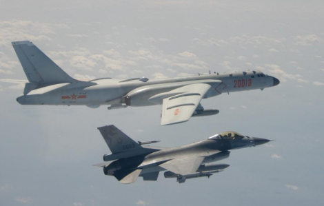 Trung Quốc tiếp tục cho chiến đấu cơ tiến vào không phận đảo Đài Loan