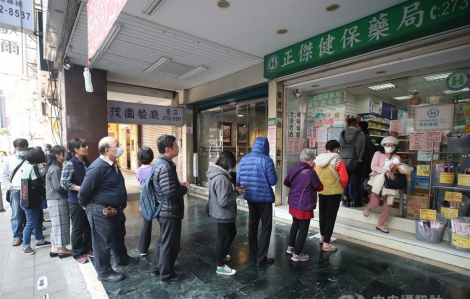 Đài Loan trưng dụng khẩu trang nội địa, cấm xuất khẩu