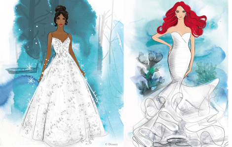 Váy cưới giá 28 triệu lấy cảm hứng từ công chúa Disney