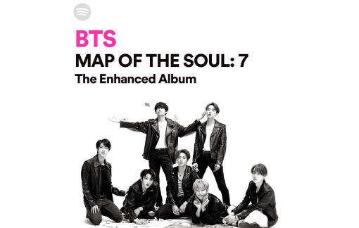 BTS phát hành Map of the soul: 7 The Enhanced Album cùng Spotify