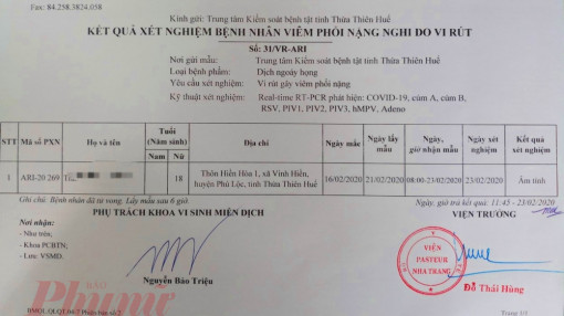 Thừa Thiên - Huế khẳng định: Nữ sinh lớp 12  tử vong do viêm màng não