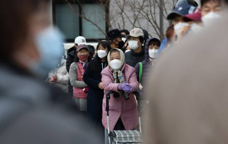 Hàn Quốc: Số ca nhiễm COVID-19 tăng lên theo từng ngày