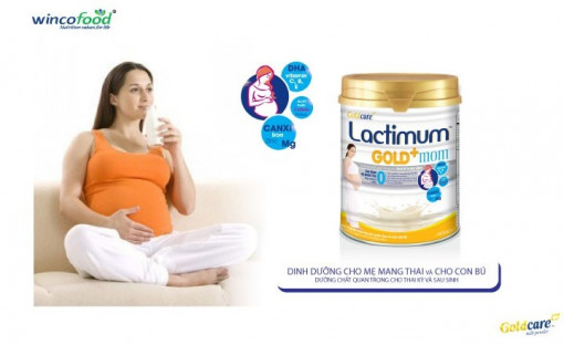 Lactimum Gold+ mom bổ sung dinh dưỡng vàng cho bà bầu bảo vệ sức khỏe mùa dịch COVID-19