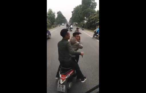 Nhóm thanh niên tạt đầu, chặn xe chở tân binh bị phạt 14 triệu đồng