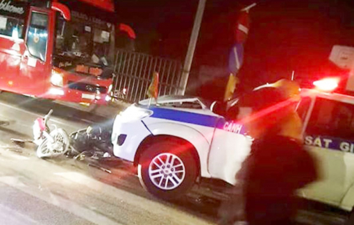 Thực hư thông tin cảnh sát giao thông Vĩnh Long gây tai nạn rồi bỏ đi