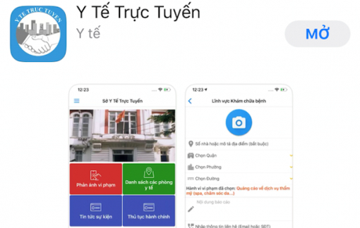 TPHCM ra mắt ứng dụng để người dân phản ảnh sai phạm của cơ sở y tế