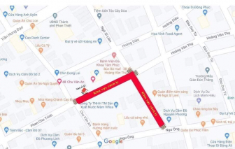 Phan Thiết phong tỏa hai tuyến đường để phòng chống dịch COVID-19