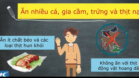 Clip: Ăn uống lành mạnh tại nhà mùa dịch COVID-19