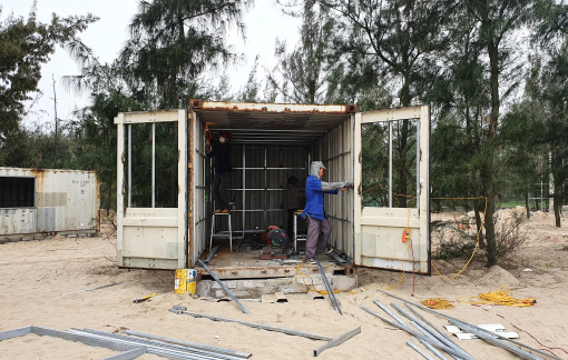 Vụ 130 phòng nghỉ container giữa rừng phòng hộ: Chủ đầu tư vẫn ngang nhiên thi công dù chưa được chấp thuận