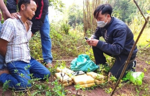 Bắt đối tượng vận chuyển hơn 60.000 viên ma túy tổng hợp tại biên giới Việt - Lào