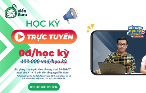 Triển khai 'Học kỳ trực tuyến' hỗ trợ học sinh mùa dịch COVID-19