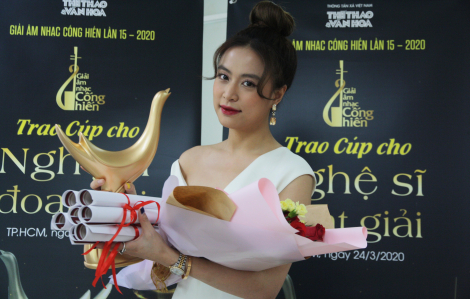 Hoàng Thuỳ Linh nhận 4 giải, Hà Anh Tuấn trắng tay tại Cống hiến 2020