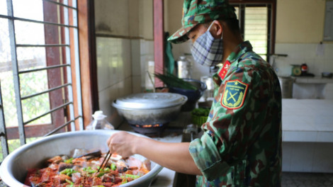 Những "anh nuôi" ở Trường Quân sự Thừa Thiên - Huế