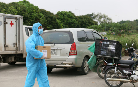 Số ca mắc COVID-19 tăng lên 203, có 7 nhân viên Công ty Trường Sinh làm ở căn tin BV Bạch Mai