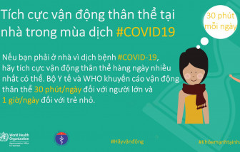 Tập thể dục trong nhà mùa COVID-19, bao nhiêu phút là đủ?