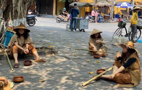 Nhóm người nhà Vũ "nhôm" xin lỗi Hội An và người dân vì tạo hình cái bang phản cảm