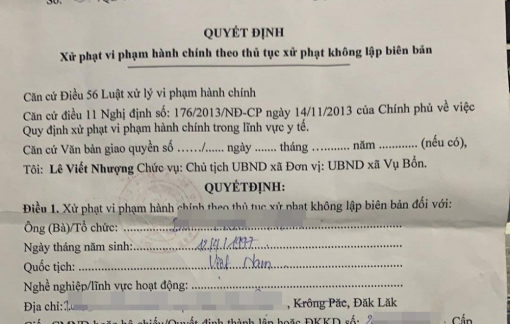 Hủy quyết định xử phạt 200.000 đồng đối với xe tải chở hàng có 3 người trong cabin