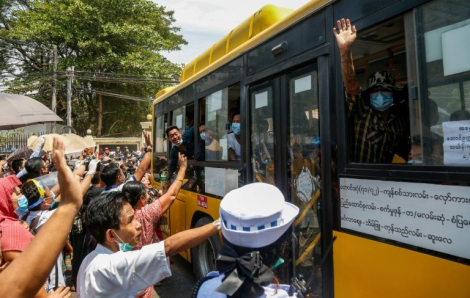 Myanmar thả gần 25.000 tù nhân trong nỗ lực chống COVID-19
