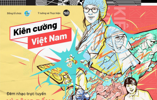 Tối nay, 25/4, chương trình âm nhạc trực tuyến “Kiên cường Việt Nam"