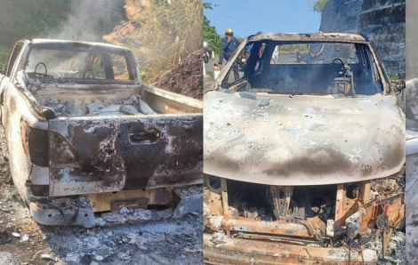 Vụ xác người trong ô tô bị cháy: Bí thư Đảng ủy xã thừa nhận là thủ phạm giết người, tạo hiện trường giả