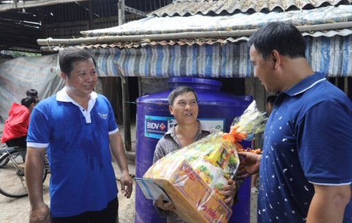 "Nước ngọt cho cuộc sống Xanh" của BIDV đến với bà con 5 tỉnh đồng bằng sông Cửu Long
