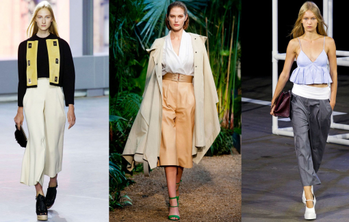 Đẹp bất chấp với quần culottes của năm 2020