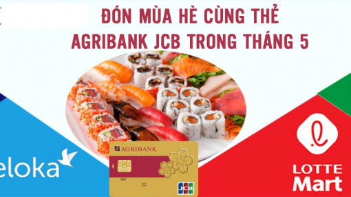 Đón mùa hè cùng thẻ Agribank JCB