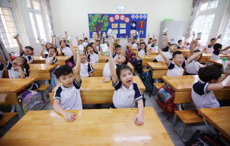 Hơn 1 triệu trẻ mẫu giáo và học sinh tiểu học được thụ hưởng sữa học đường tại Hà Nội