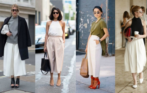 Culottes: Từ “bóng ma thời trang” thành thứ không thể thiếu trong tủ quần áo