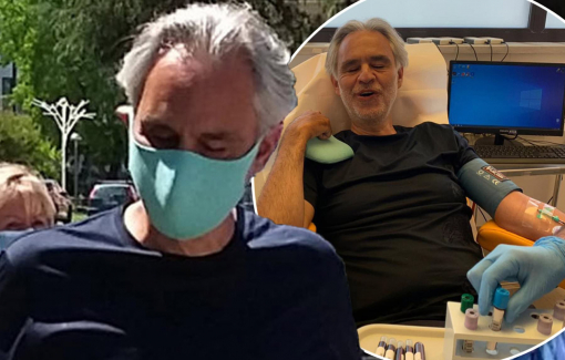 Danh ca mù Andrea Bocelli và vợ mắc COVID-19, bí mật tự điều trị